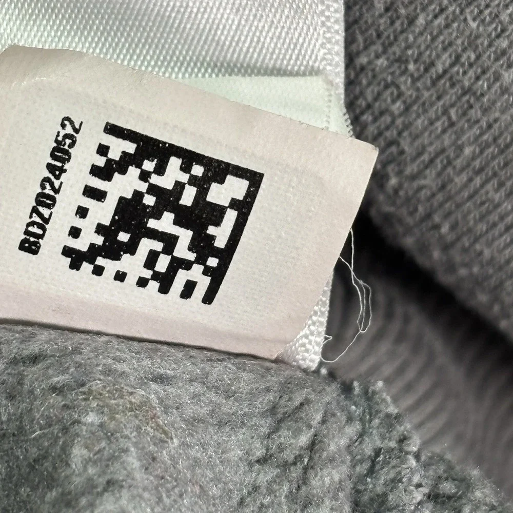 The North Face Men's Red's Pullover Hoodie Medium Grey Heather Size M READ*
